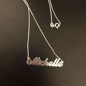 Sterling silver Michelle necklace